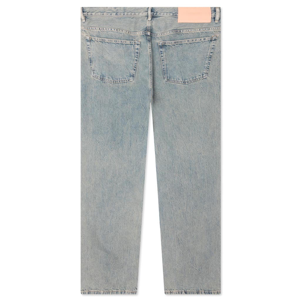 Loose Fit Jeans - Blue/Beige