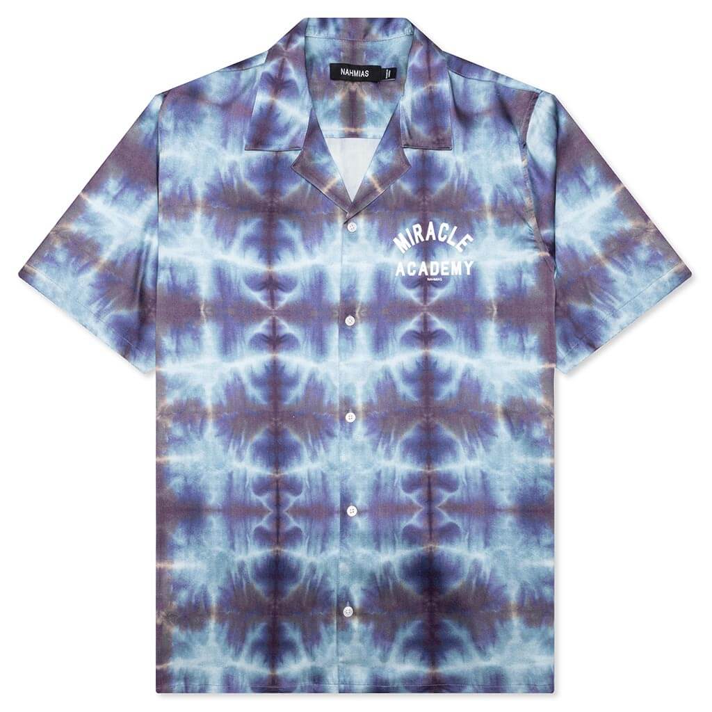 Tye Dye S/S Silk Shirt - Tye Dye, , large image number null