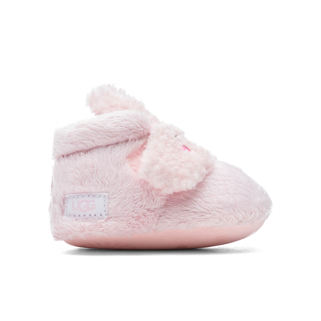 Baby Bixbee Llama Stuffie - Seashell Pink