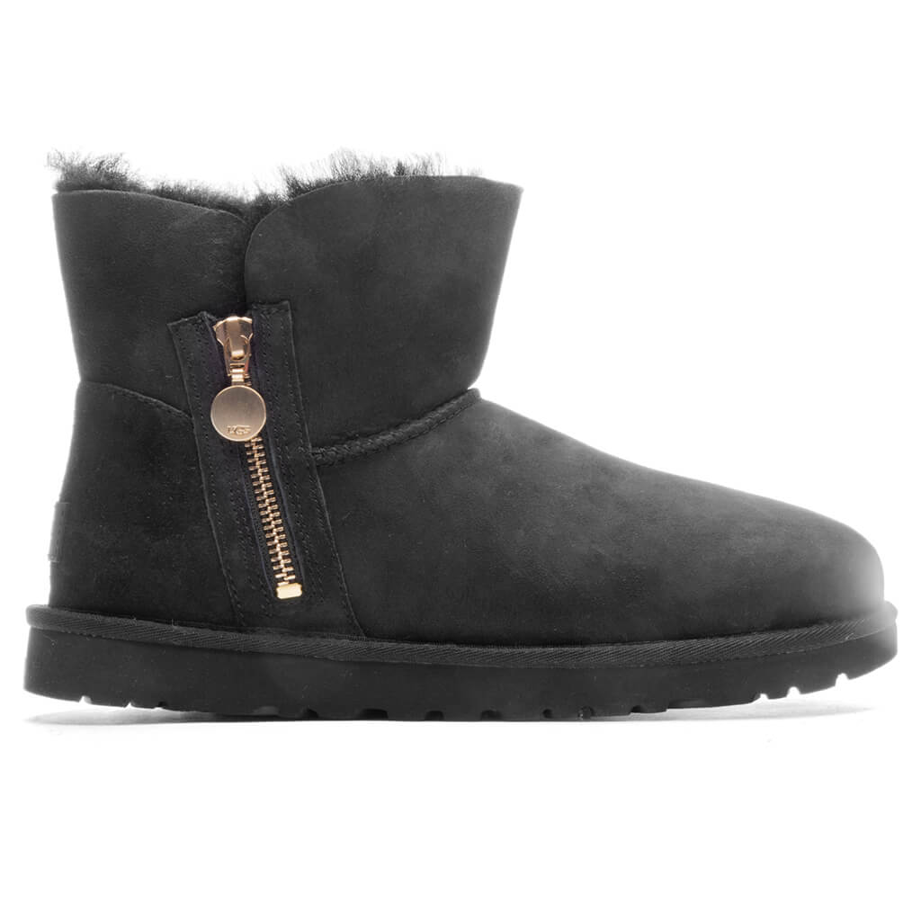 Women's Bailey Zip Mini Boot - Black