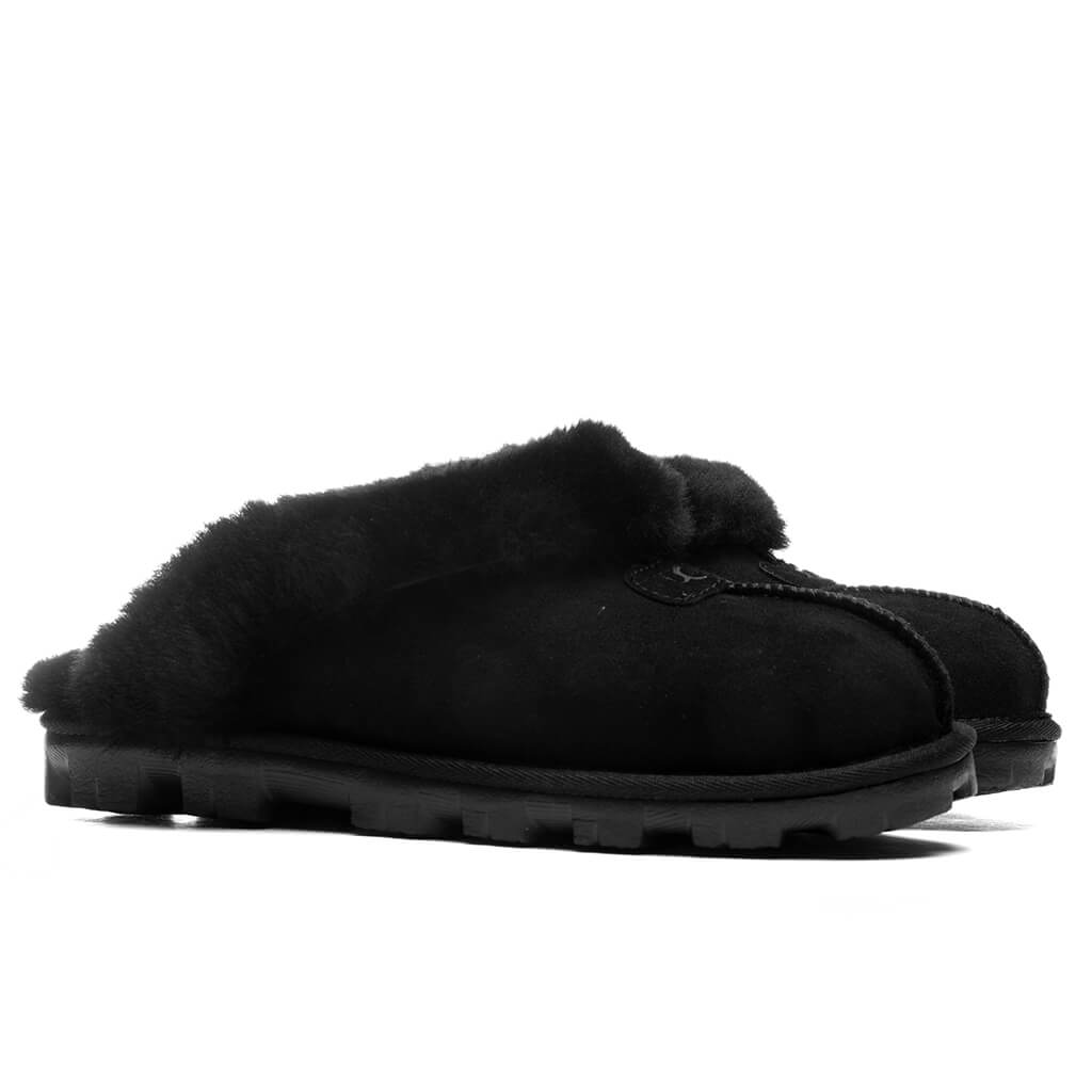 Women's Coquette Slipper - Black, , large image number null