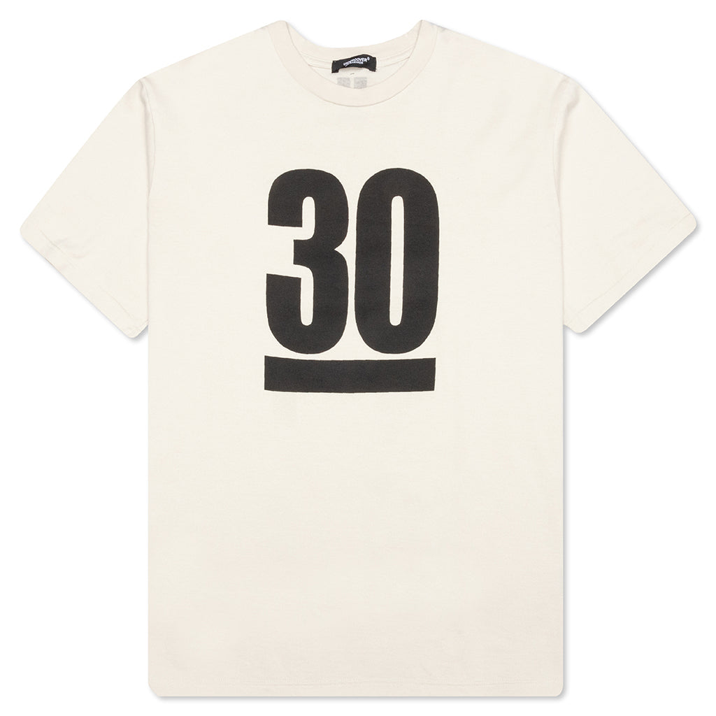 30th Anniversary S/S T-Shirt - Light Beige