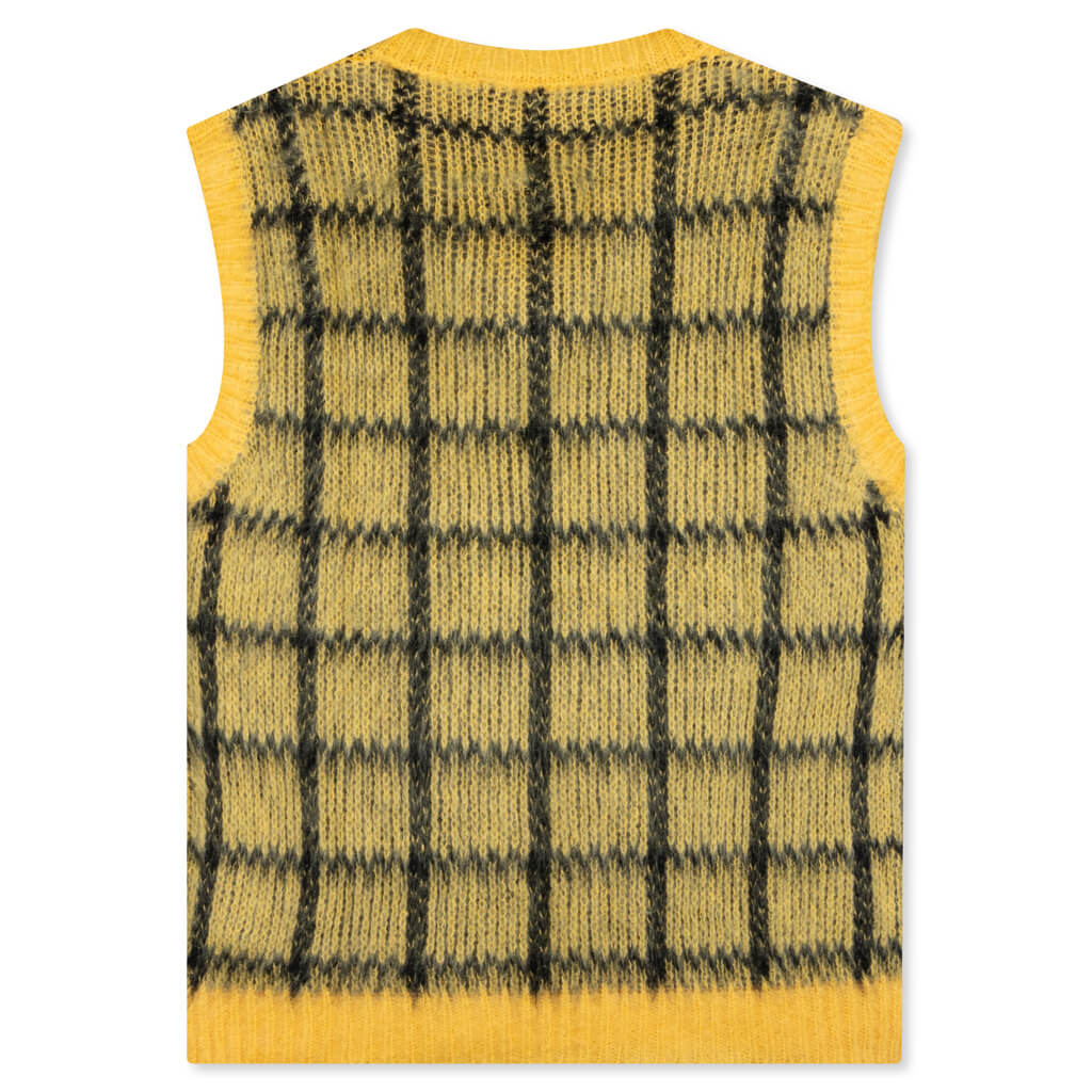 V Neck Sweater - Maize