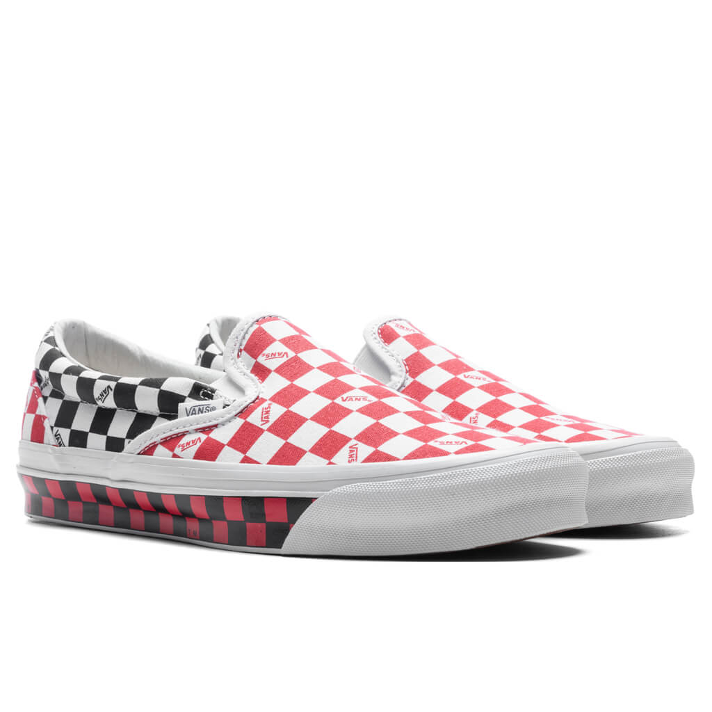 Classic Slip-LX - Red/Black Checkerboard, , large image number null