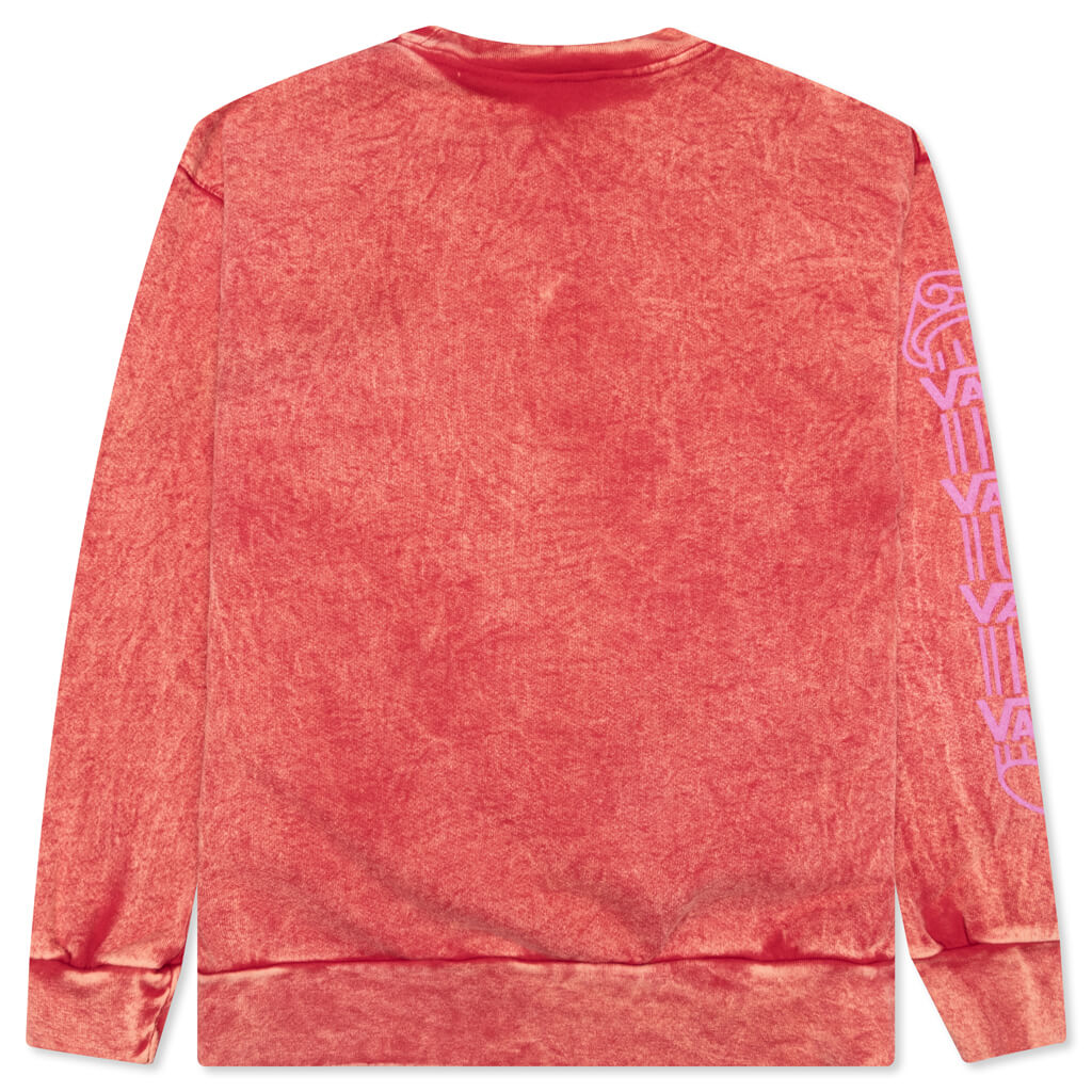 Vans Vault x Aries Women's Crew Sweatshirt - Red, , large image number null