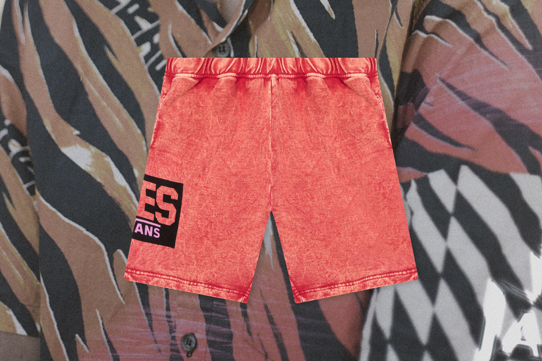 Vans Vault x Aries Women's Fleece Shorts - Red, , large image number null