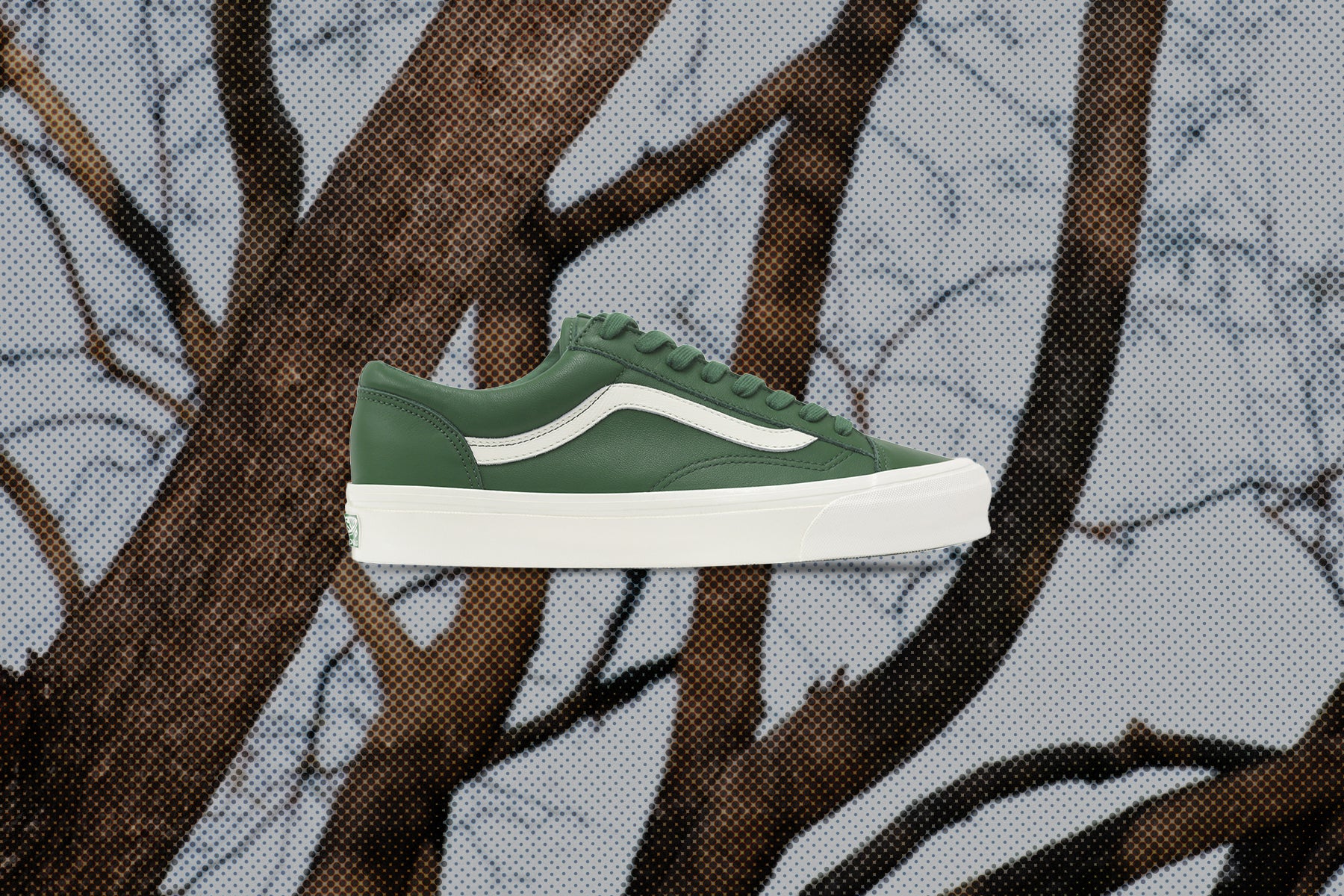 Vans Vault x Museum of Peace & Quiet OG Style 36 LX - Green/Marshmallow, , large image number null