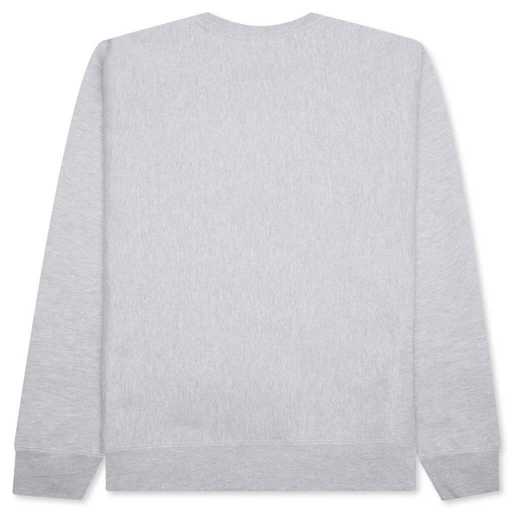 Varsity Crewneck - Heather Grey, , large image number null