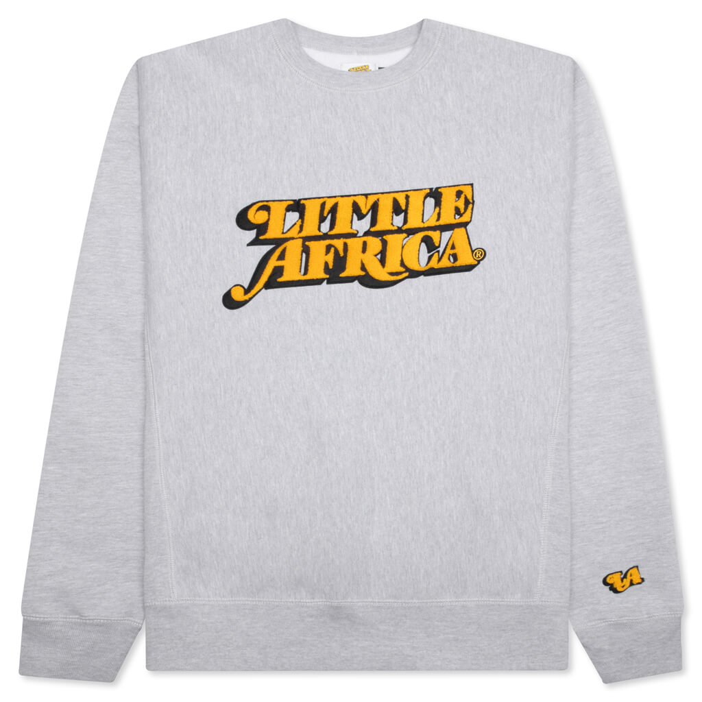 Varsity Crewneck - Heather Grey