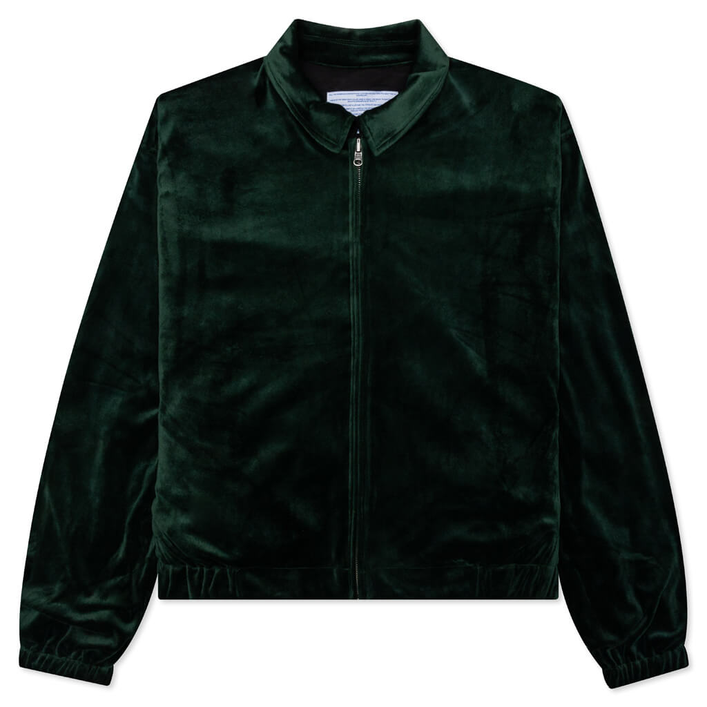 Velour Reversible Jacket - Green