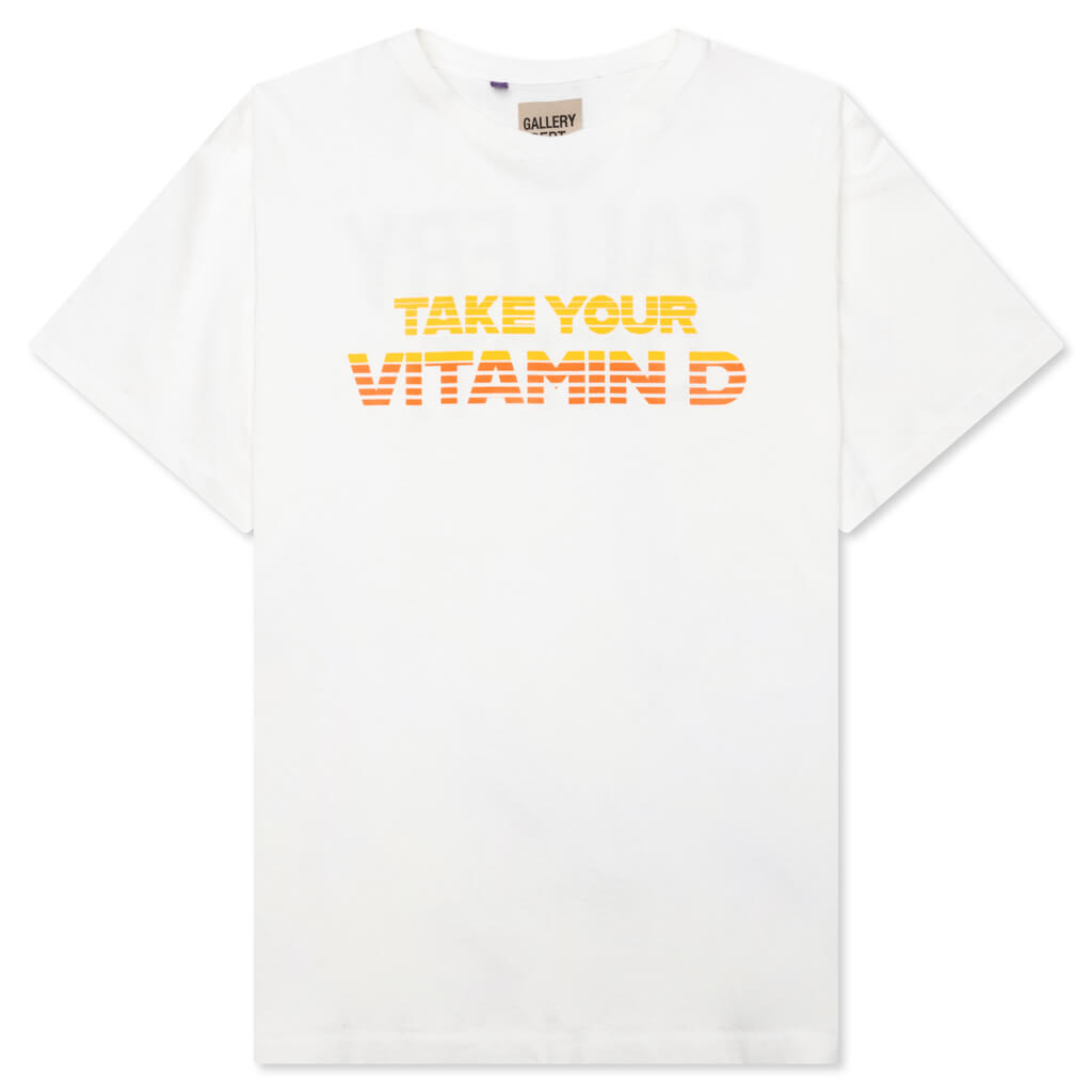 Vitamin D Tee - White