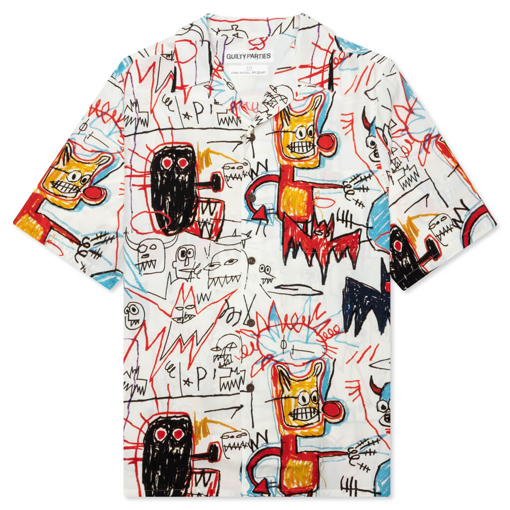 Jean-Michel Basquiat Hawaiian Type-4 S/S Shirt - One