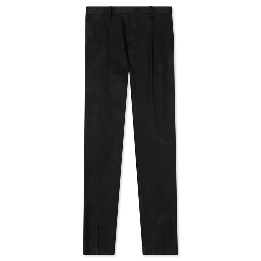 Pleated Trousers Type-1 - Black, , large image number null