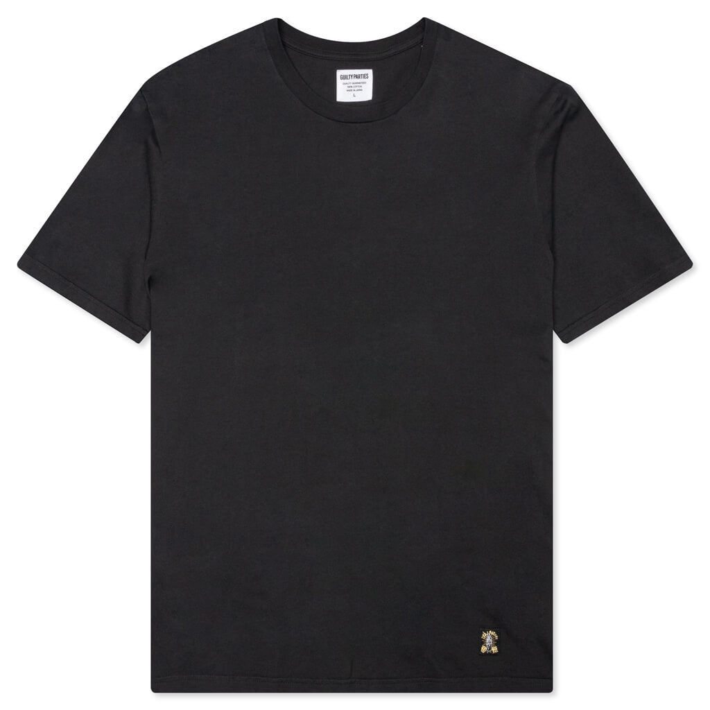 AFFTIER0 Crewneck T-Shirt - Black, , large image number null