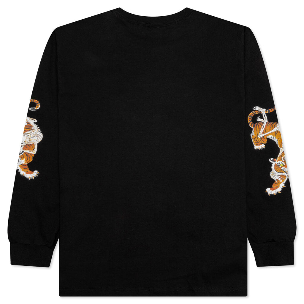 Tim Lehi Crewneck L/S T-Shirt Type-2 -Black