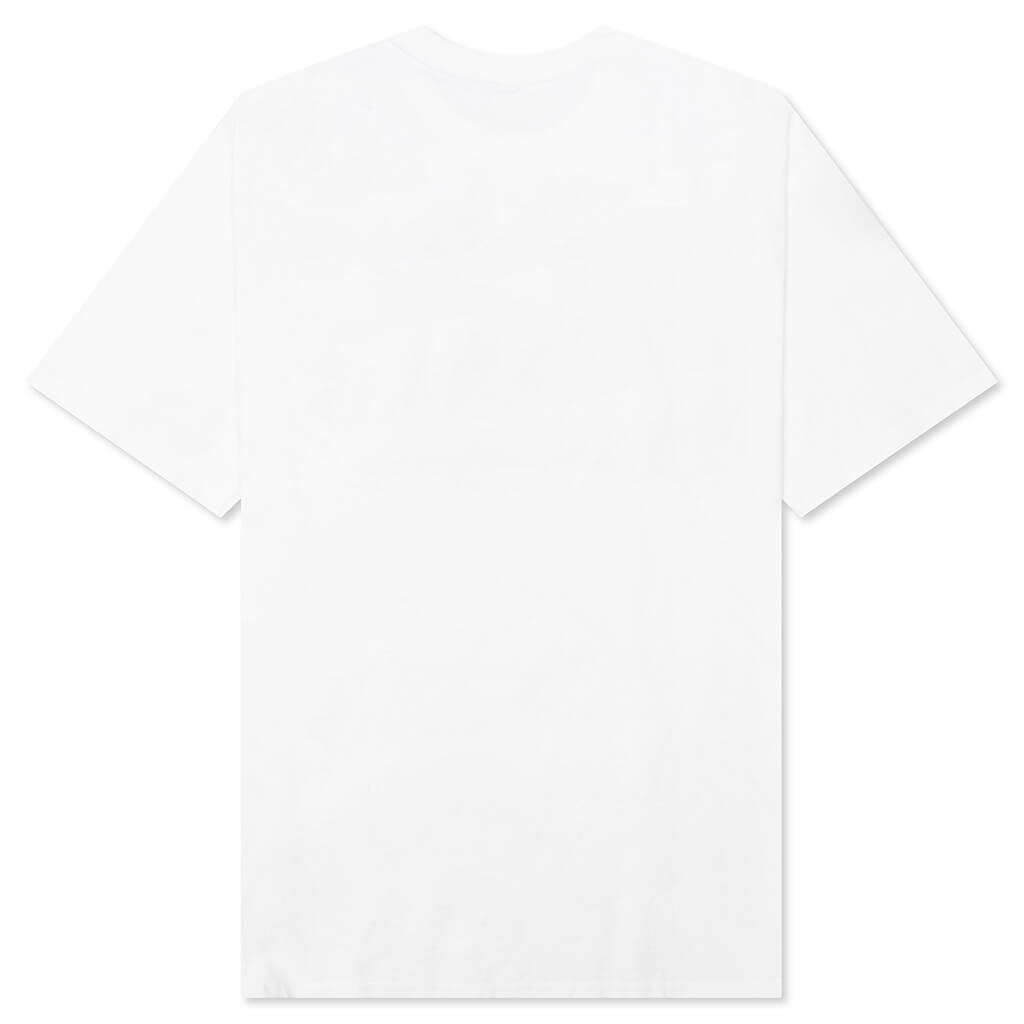 Washed Heavyweight Crewneck Color T-Shirt Type-1 - White
