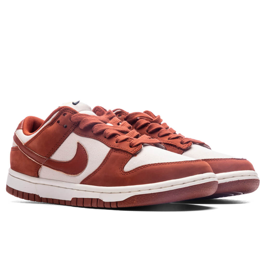 Women's Dunk Low LX Rugged Orange - Light Orewood Brown/Rugged Orange/Sundial