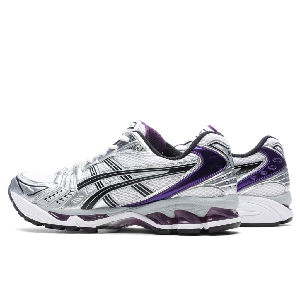 Women's Gel-Kayano 14 - White/Dark Grape, , large image number null