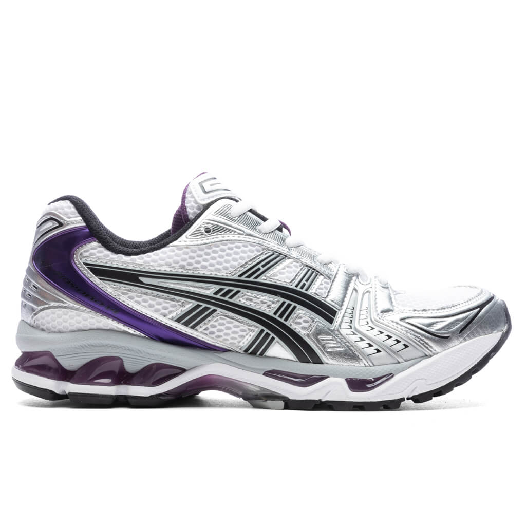 Women's Gel-Kayano 14 - White/Dark Grape, , large image number null