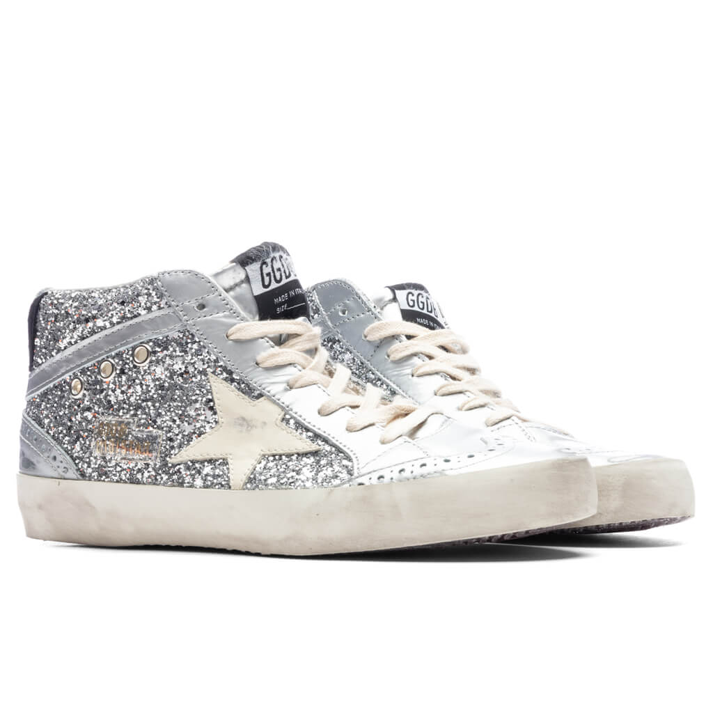 Women's Mid Star - Silver/Ivory/Black