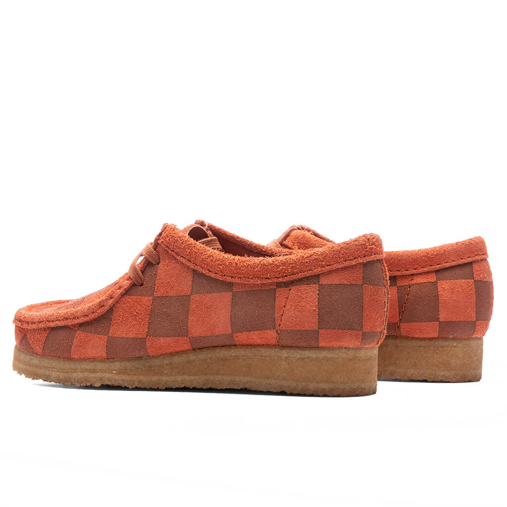 Women's Wallabee - Orange Check, , large image number null