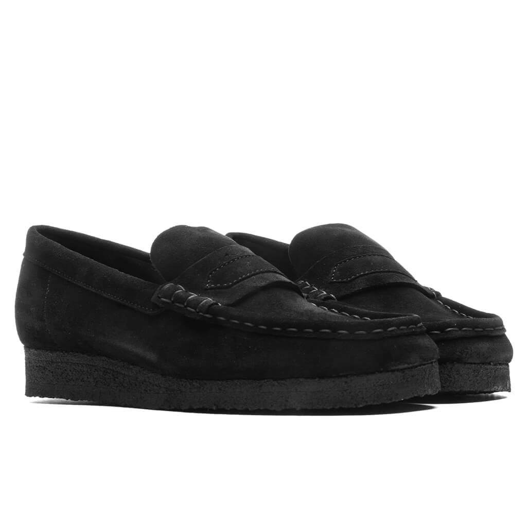 Women's Wallabee Loafer - Black Suede, , large image number null