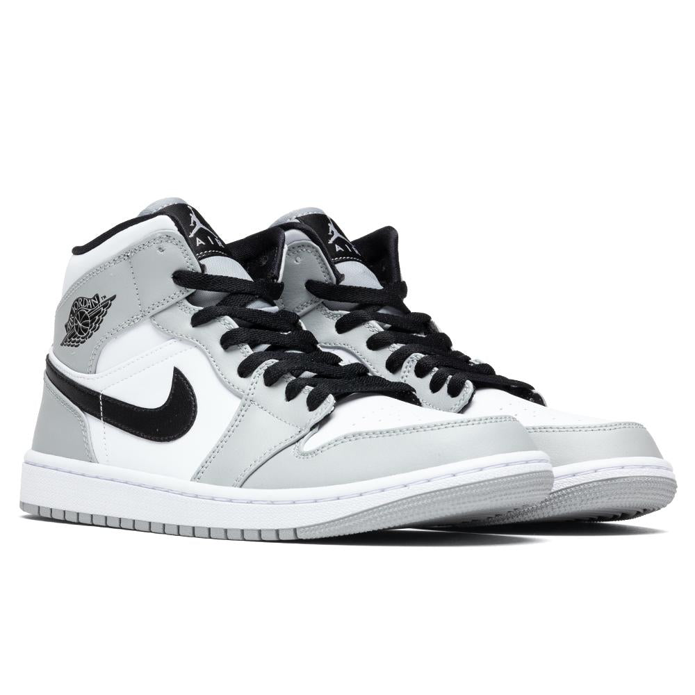 Air Jordan 1 Mid - Light Smoke Grey/Black/White, , large image number null