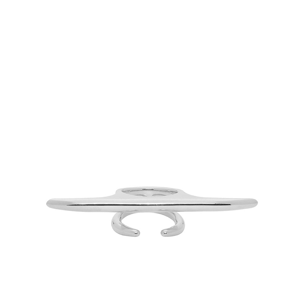 Liquid Multi Finger Ring - Silver