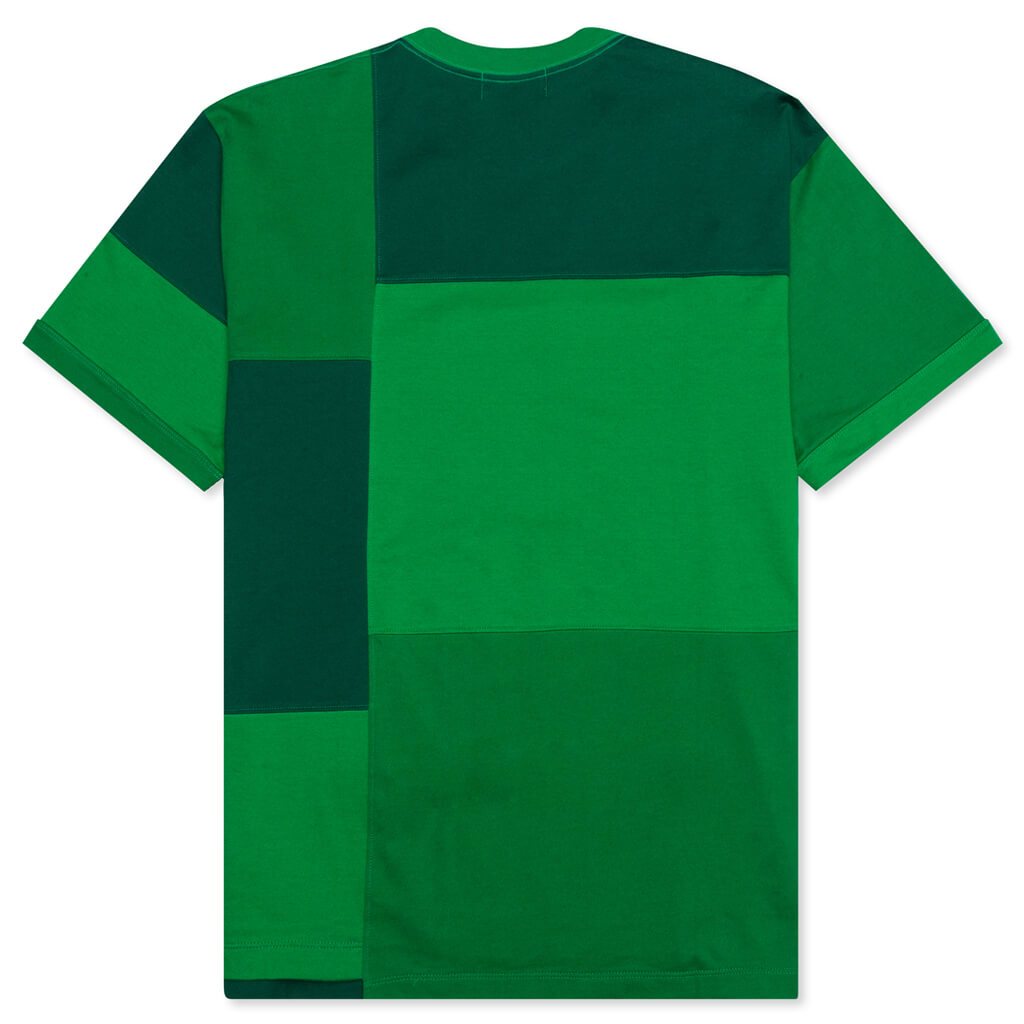 Patchwork Panel Tee - Green, , large image number null