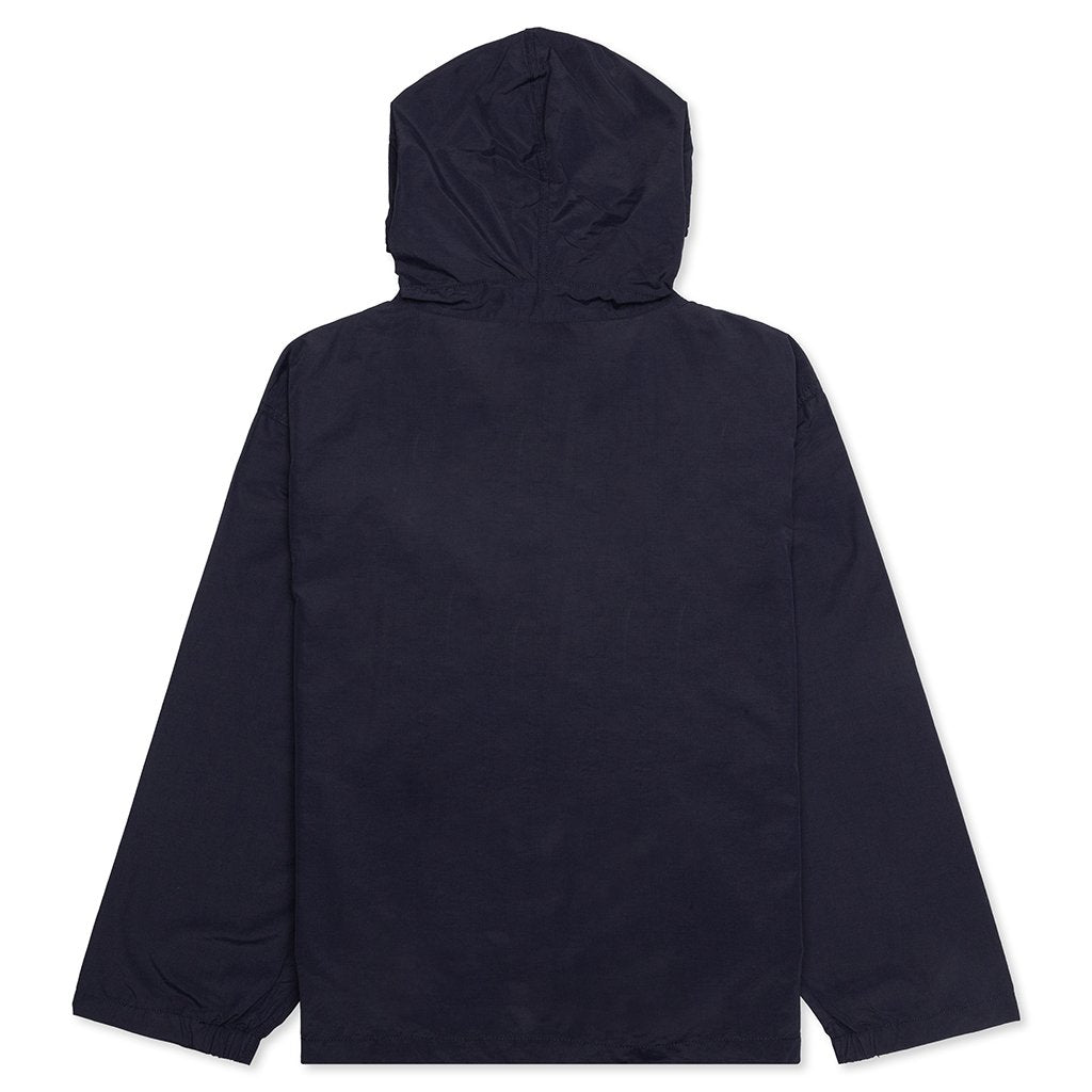 Zip Front Anorak - Navy