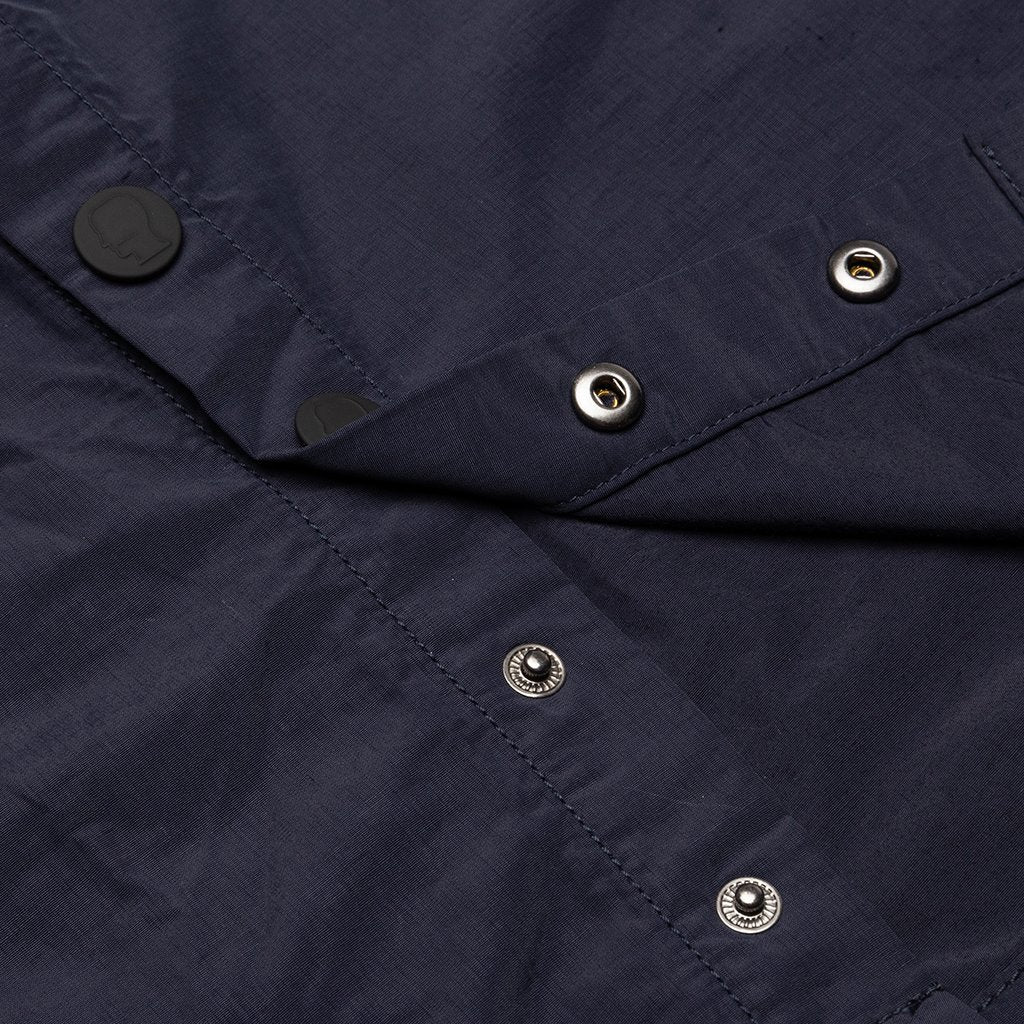Zip Front Anorak - Navy, , large image number null