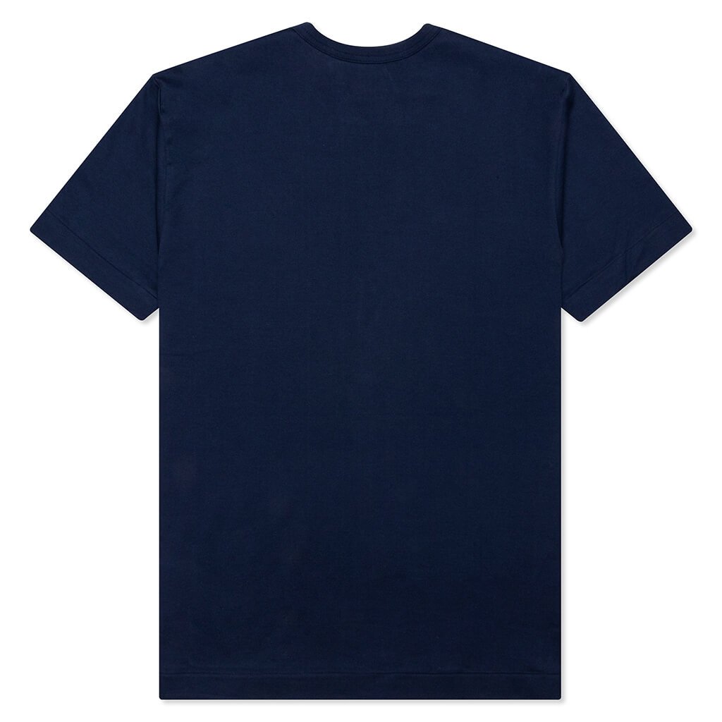 Double Hearts T-Shirt - Navy