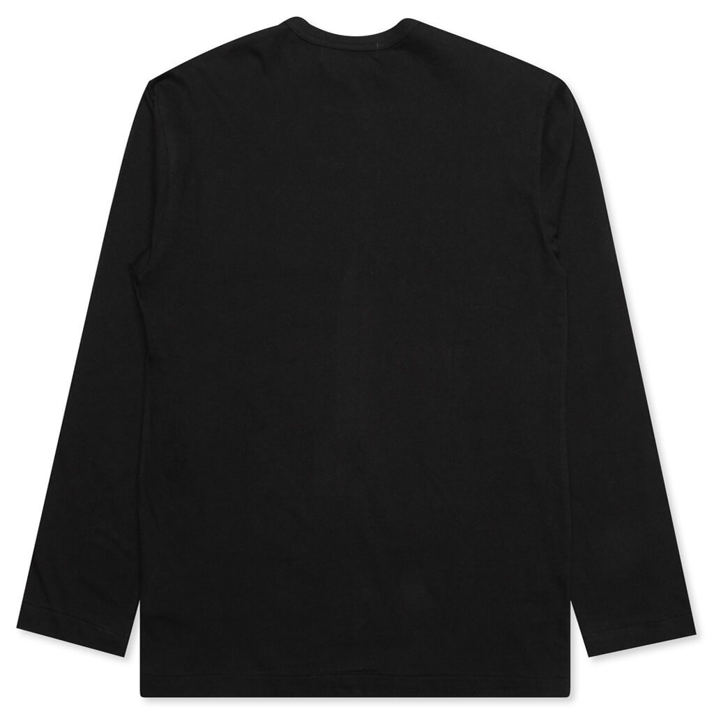 Emblem L/S T-Shirt - Black, , large image number null