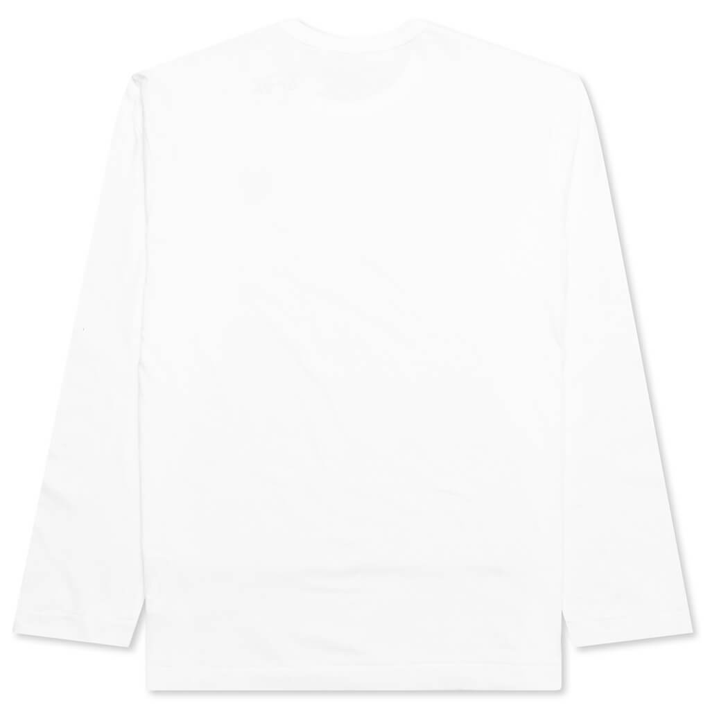 Emblem L/S T-Shirt - White