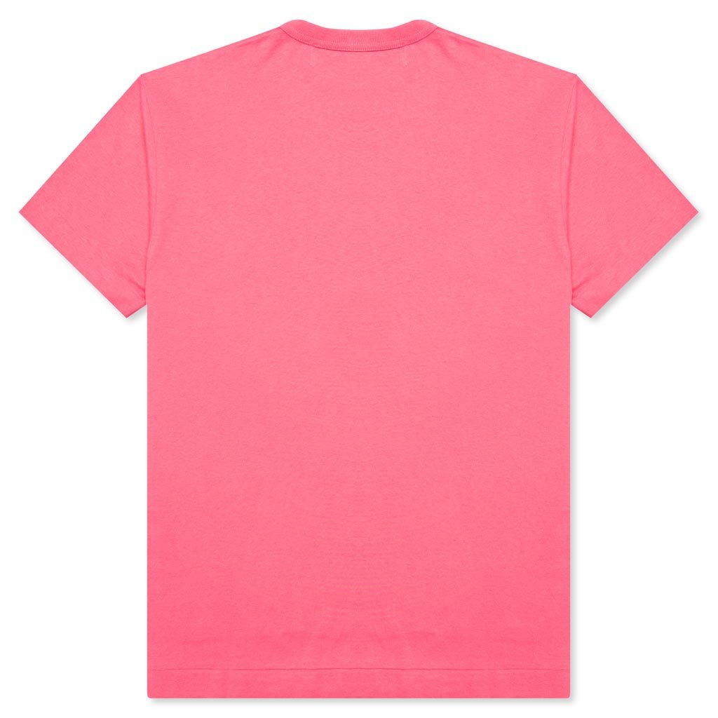 Pastelle Red Emblem T-Shirt - Pink