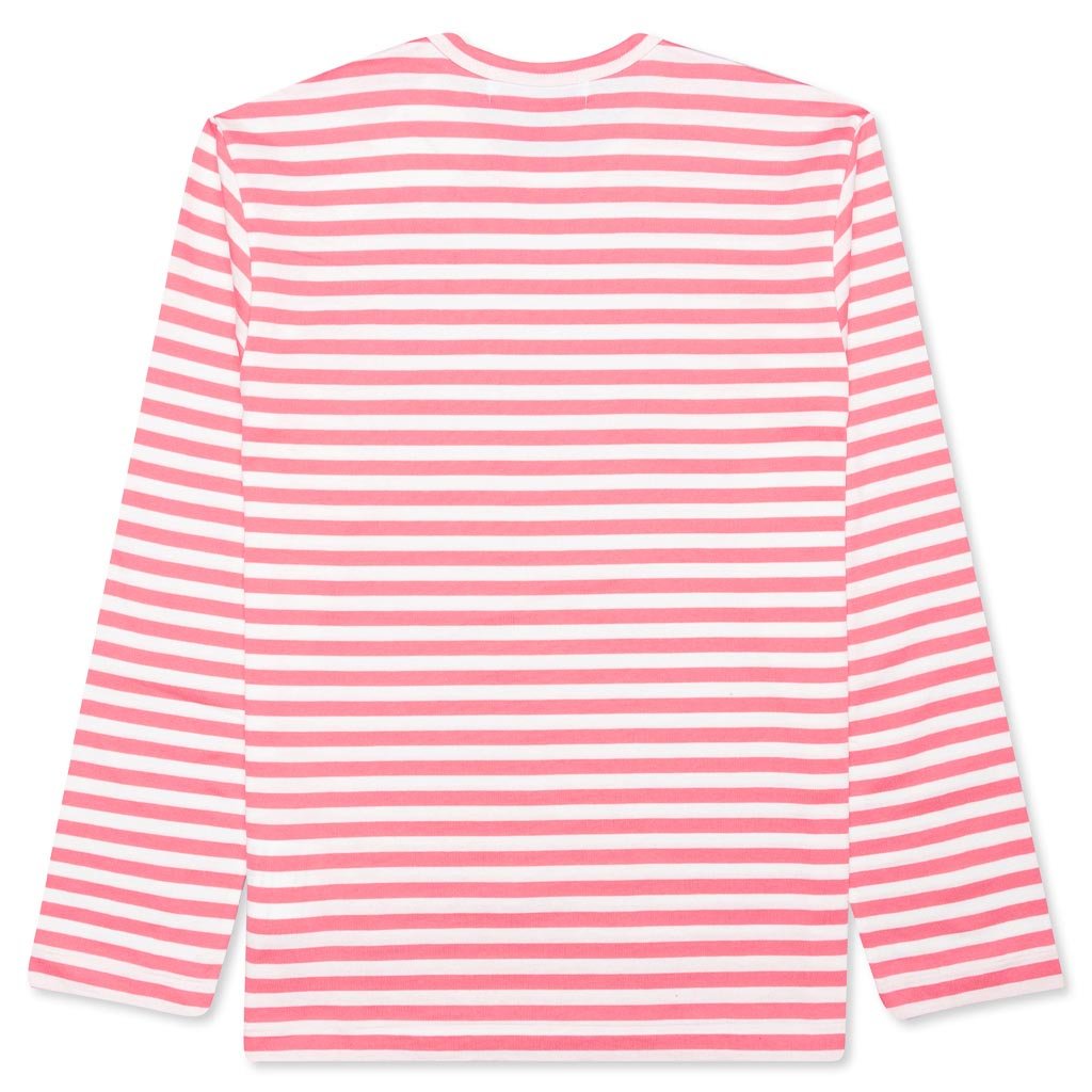 Pastelle Striped L/S Shirt - Pink