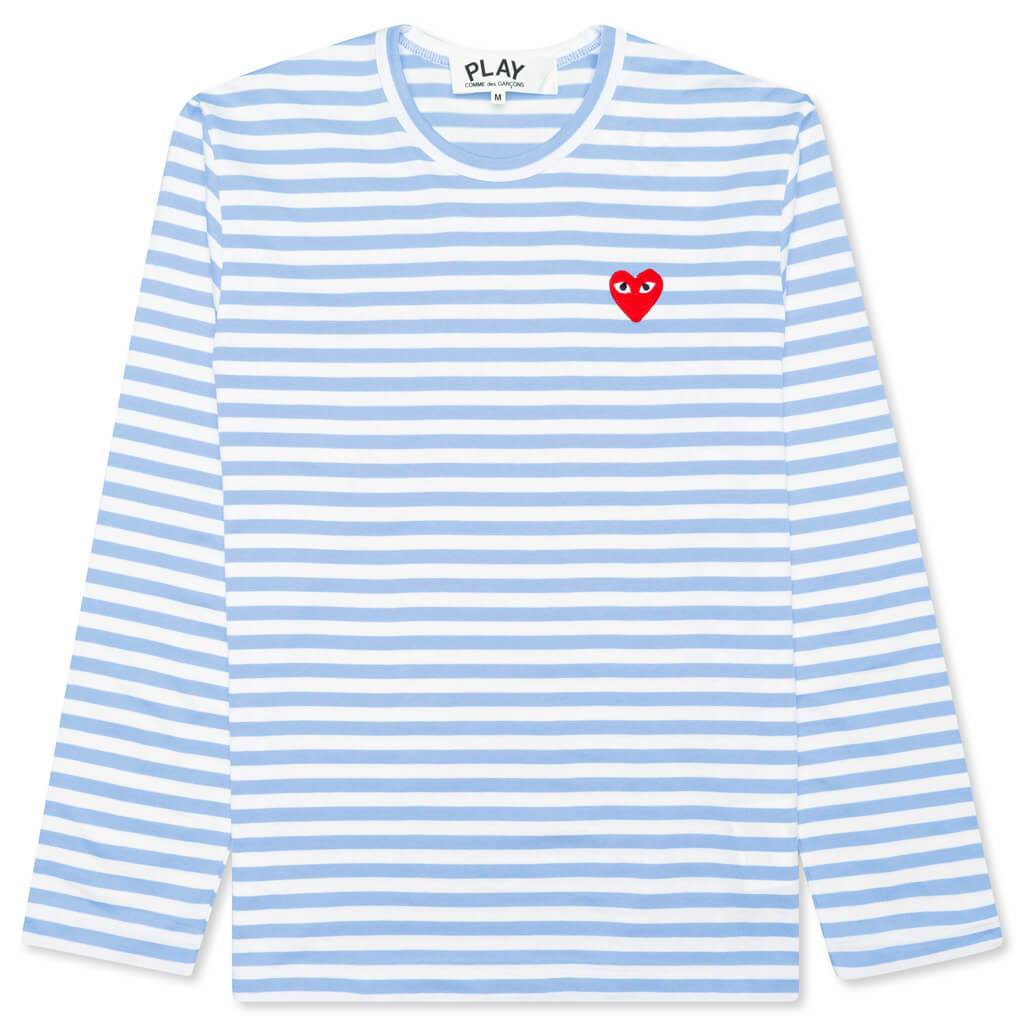 Pastelle Women's Striped L/S Shirt - Blue