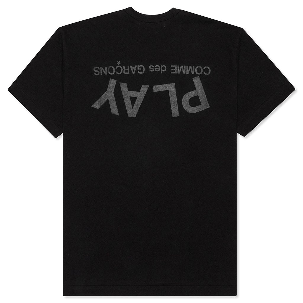 Text T-Shirt - Black/Black