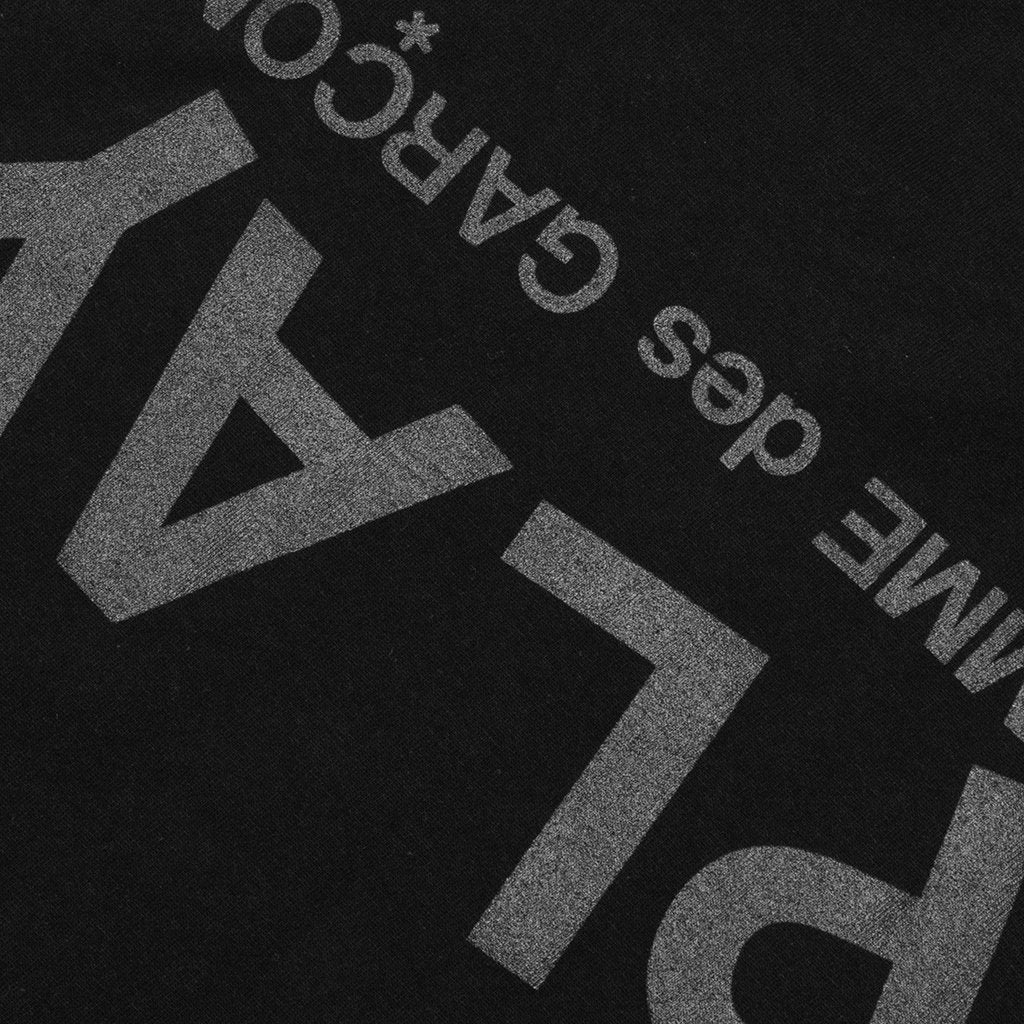 Text T-Shirt - Black/Black, , large image number null