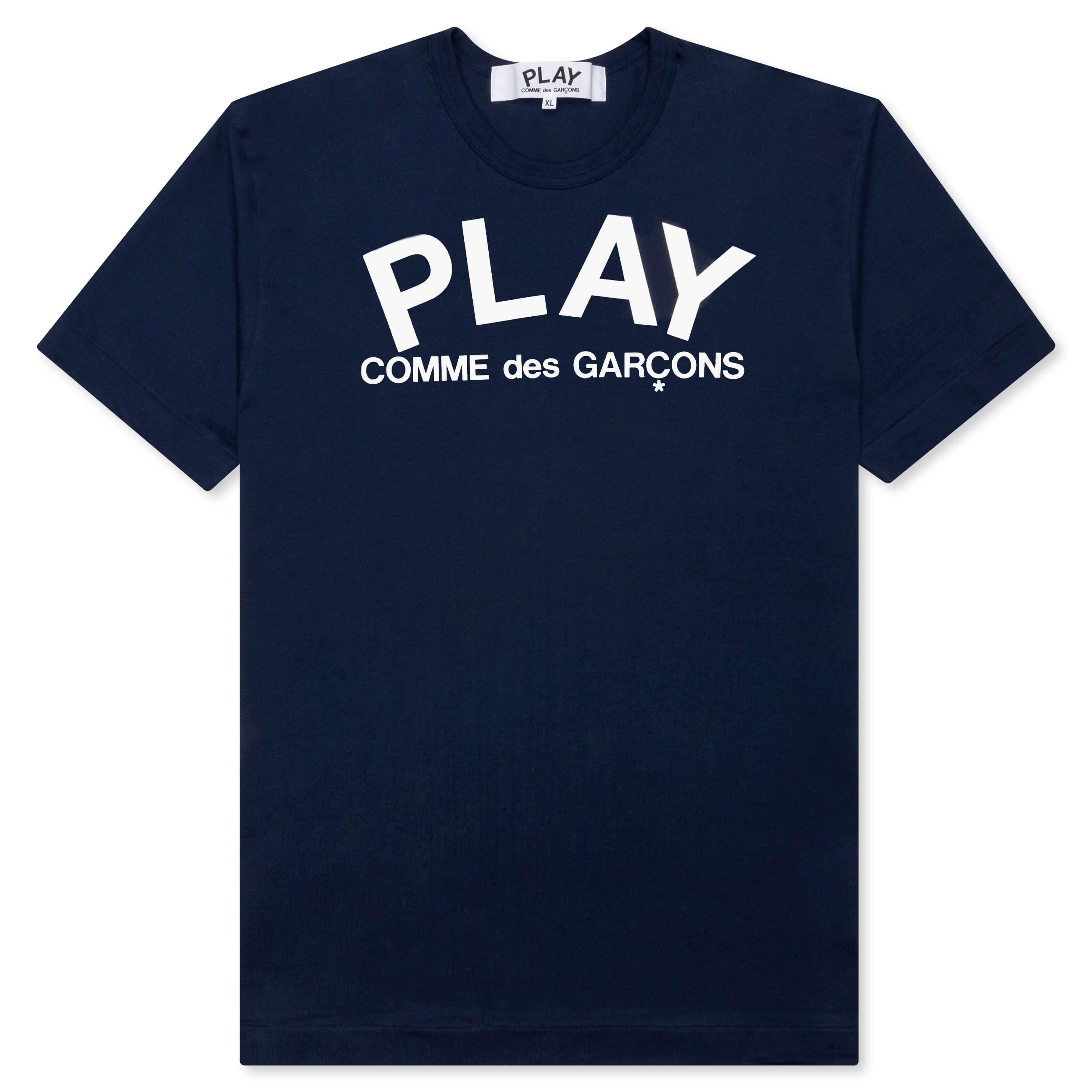 Text T-Shirt - Navy