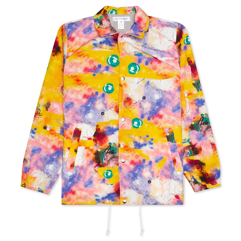 Comme Des Garcons SHIRT x Futura Woven Print B Woven Blouson - Yellow, , large image number null