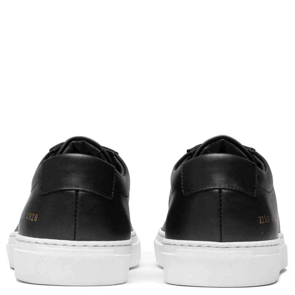 Achilles Low White Sole - Black, , large image number null