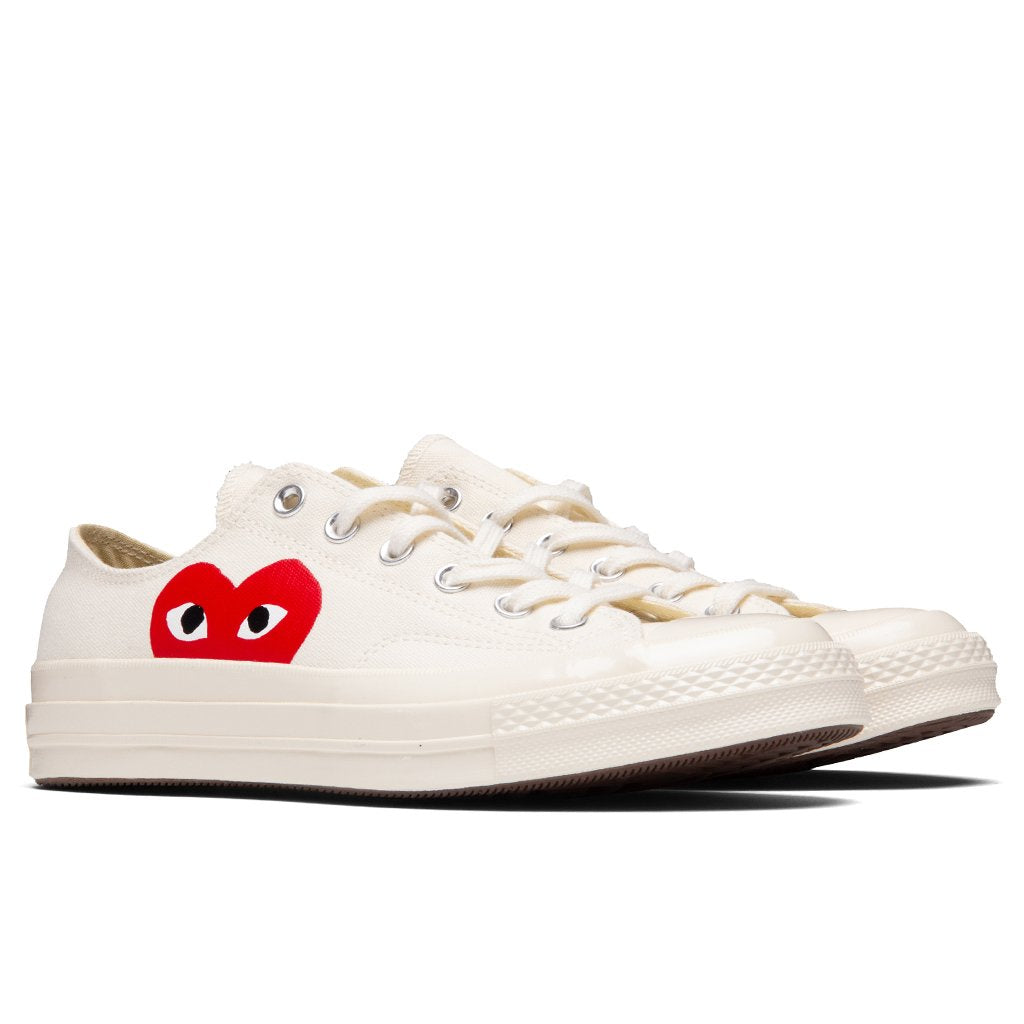 Converse x Comme Des Garcons PLAY All Star Chuck '70 Ox - White