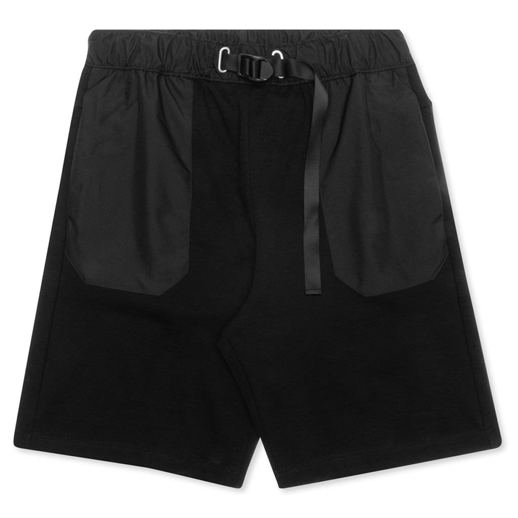 Waterproof Terry Mountain Shorts - Black