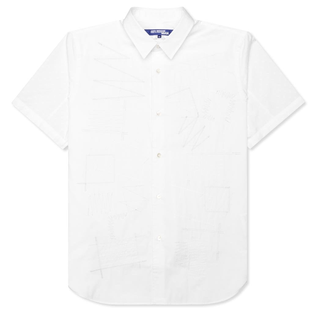 Shirt - White/Olive