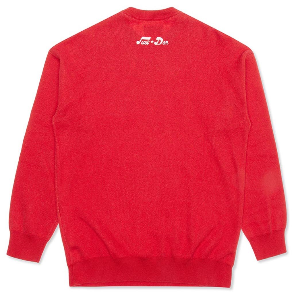 Ultra Sound Sweater - Red