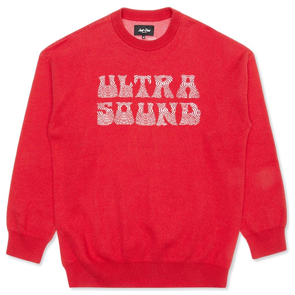 Ultra Sound Sweater - Red