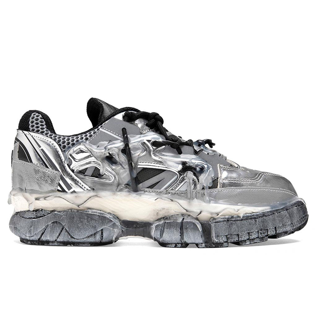 Fusion Sneaker Low Top - Silver/Black