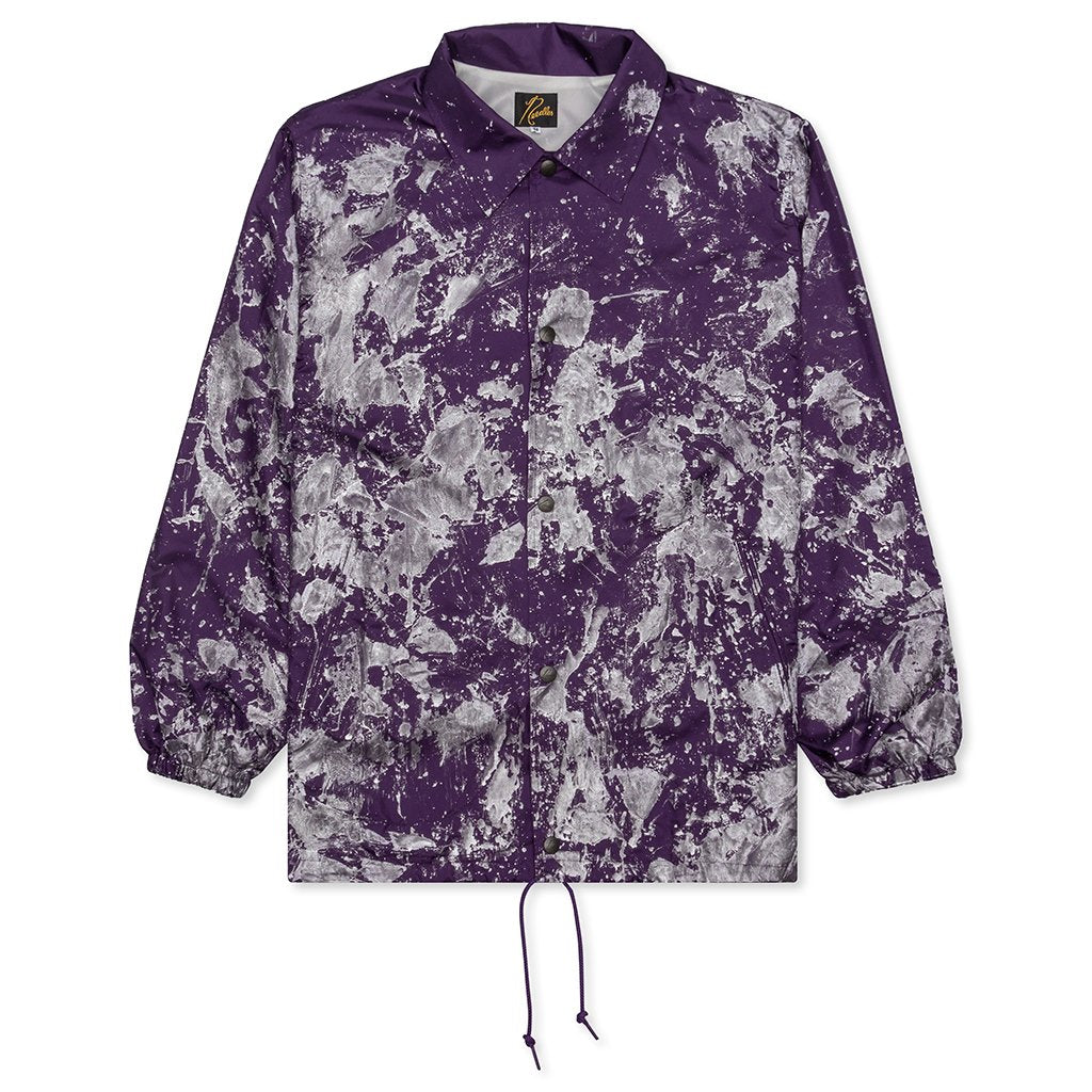 Coach Jacket - Purple/Scatter