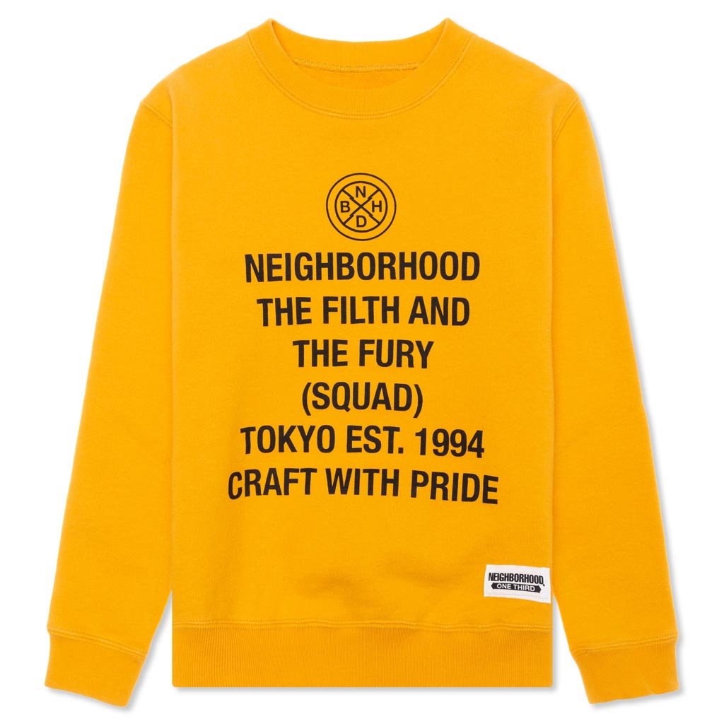 Kid's Tight Sweatshirt - Gold